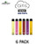 EVTPACK-6PK-Airis MAX Disposable Vape Device | 1600 Puffs - 6 Pack Mix & Match