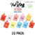 EVTPACK-10PK-EB Create Pod King XC5000 Disposable Vape | 5000 Puffs - 10 Pack Mix & Match