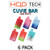 EVTPACK-6PK-HQD Cuvie Bar Disposable Vape Device | 7000 Puffs - 6 Pack Mix & Match