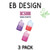 EVTPACK-3PK-EB Create BC5000 5% Disposable Vape Device | 5000 Puffs - 3 Pack Mix & Match