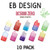 EVTPACK-10PK-EB Create BC5000 0% ZERO Disposable Vape Device | 5000 Puffs - 10 Pack Mix & Match