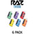 EVTPACK-6PK-Raz TN9000 Disposable Vape Device | 9000 Puffs - 6 Pack Mix & Match