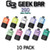 EVTPACK-10PK-Geek Bar 2GO Puffs Disposable Vape Device-10 Pack Mix & Match