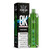 Gum Mint Flavored Al Fakher Crown Bar Crystal V2 Disposable Vape - 12K Puffs | Everything Vapes