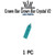 EVTPACK-1PC-Al Fakher Crown Bar Crystal V2 Puffs Disposable Vape Device-1 Pack