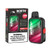 North FT12000 12K Puff Disposable Vape Device - Raspberry Watermelon flavor, vape and retail box