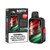 North FT12000 12K Puff Disposable Vape Device - Strawberry Watermelon Kiwi flavor, vape and retail box