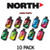 EVTPACK-10PK-North FT12000 Puffs Disposable Vape Device-10 Pack Mix & Match