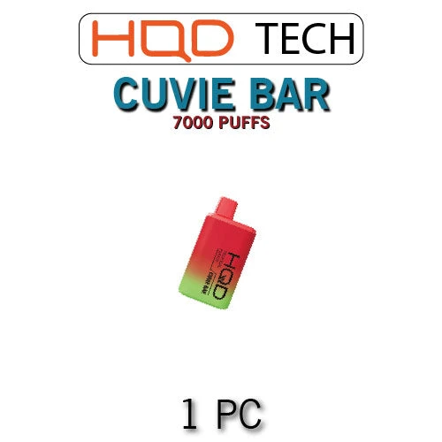 hqd vape cuvie bar BOX Disposable Flavours:Strawberry Ice - 20mg Nicotine 0-999mAh How To Use Lost