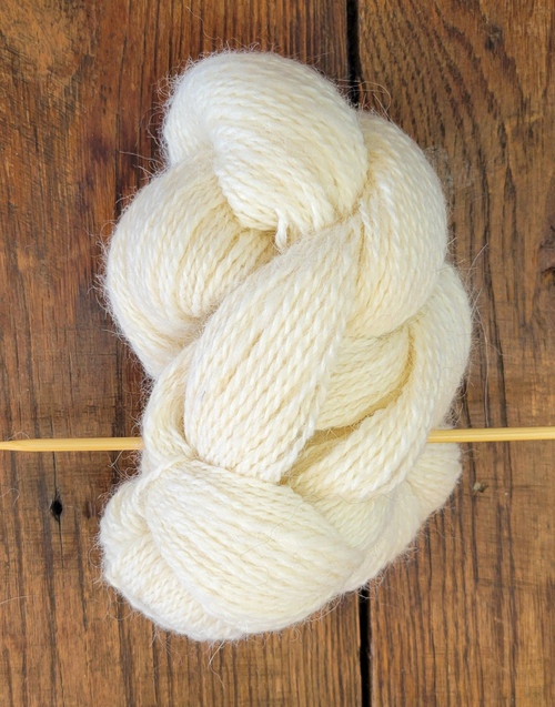 Alpaca/Shetland White Blend