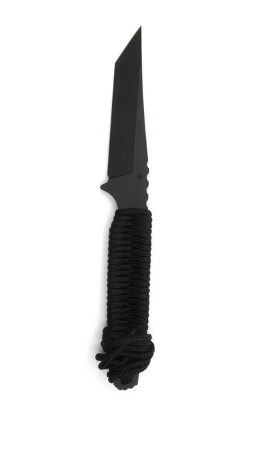 Toor Kingpin Shadow Black, Paracord wrapped handle, Kydex Sheath