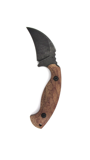 Toor Karsumba, Natural Burlap handle, kydex sheath