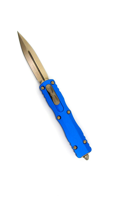 Microtech Dirac D/E Blue Bronzed Standard 225-13 BL