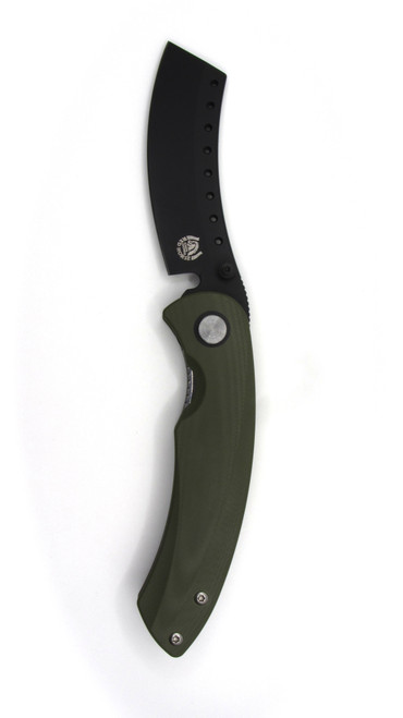 Red Horse Hell Razor P OD Green - PVD Black Blade