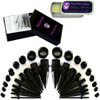 Titanium Ear Stretching Kit with Holey Buttr