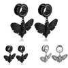 Looking to add a little edge to your style? Check out SoScene body jewelry. Ourdeath moth charm dangle ear gauges are the perfect way to do it. Made from high-quality materials, they're sure to make a statement. Plus, they're comfortable to wear and easy to take care of. Whether you're dressing up for a night out or just looking to add some flair to your everyday look, these ear gauges are a great choice. So don't wait any longer, order your pair today!