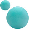 SoScene Solid round Organic Amazonite Natural Stone Ear Gauges plugs, blue-green ear gauge jewelry, natural stone body piercing plugs
