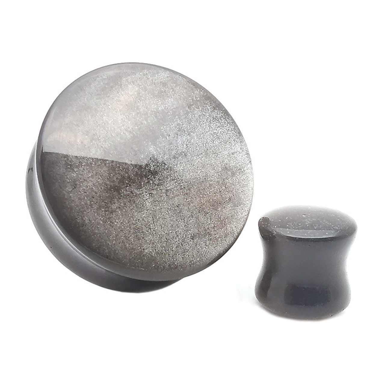 Round store obsidian stone