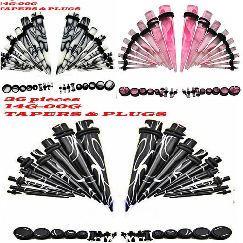 Ear Stretching Kits/ Ear Tapers and Ear Gauging Plugs