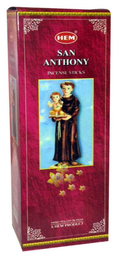 Hem San Anthony. Hem Religious Incense Sticks VD Importers Inc.