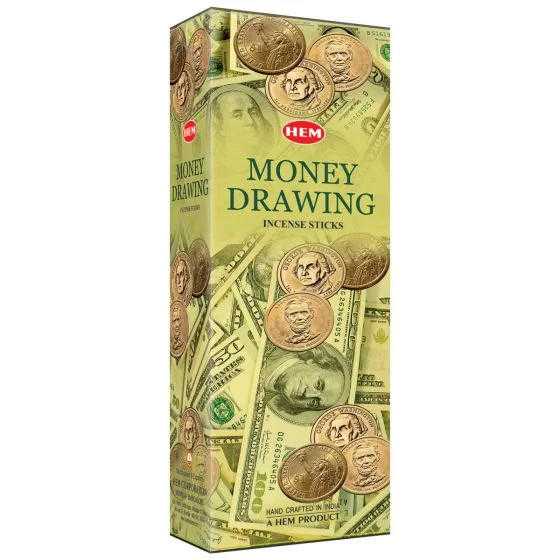 Hem Money Drawing Hem 20 Sticks Hexa Pack VD Importers Inc.