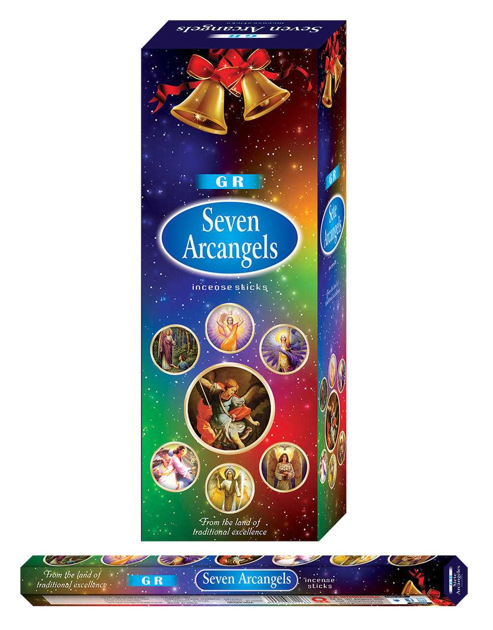 GR Incense Sticks Hexa 7 Arcangels Religious Incense Sticks GR VD