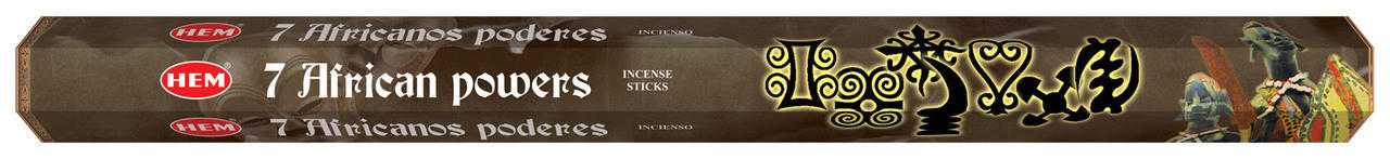 Hem Jumbo 7 African Powers Hem Incense Sticks VD Importers Inc.