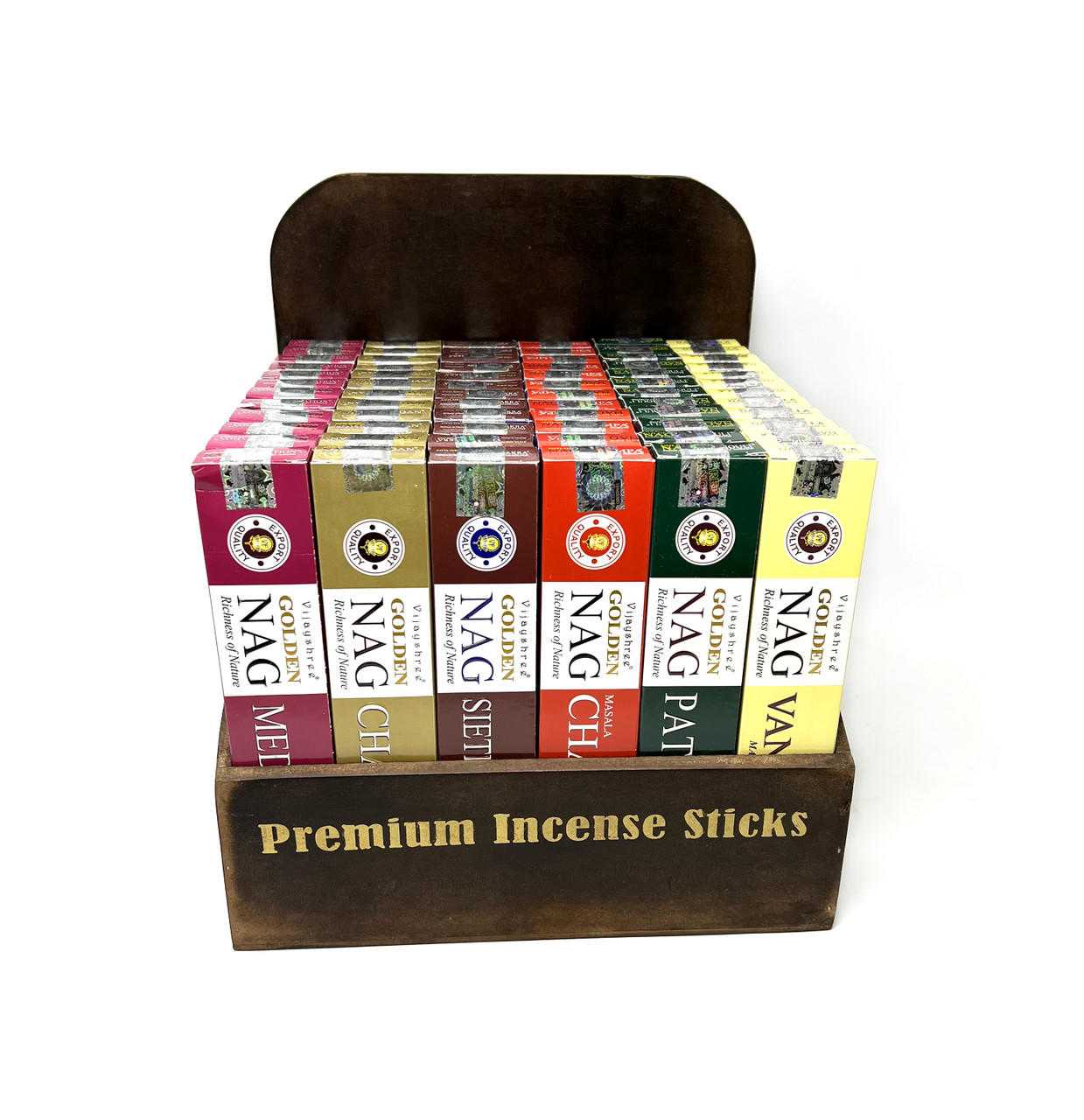 Wooden Display for Incense Sticks . (No incense Included )