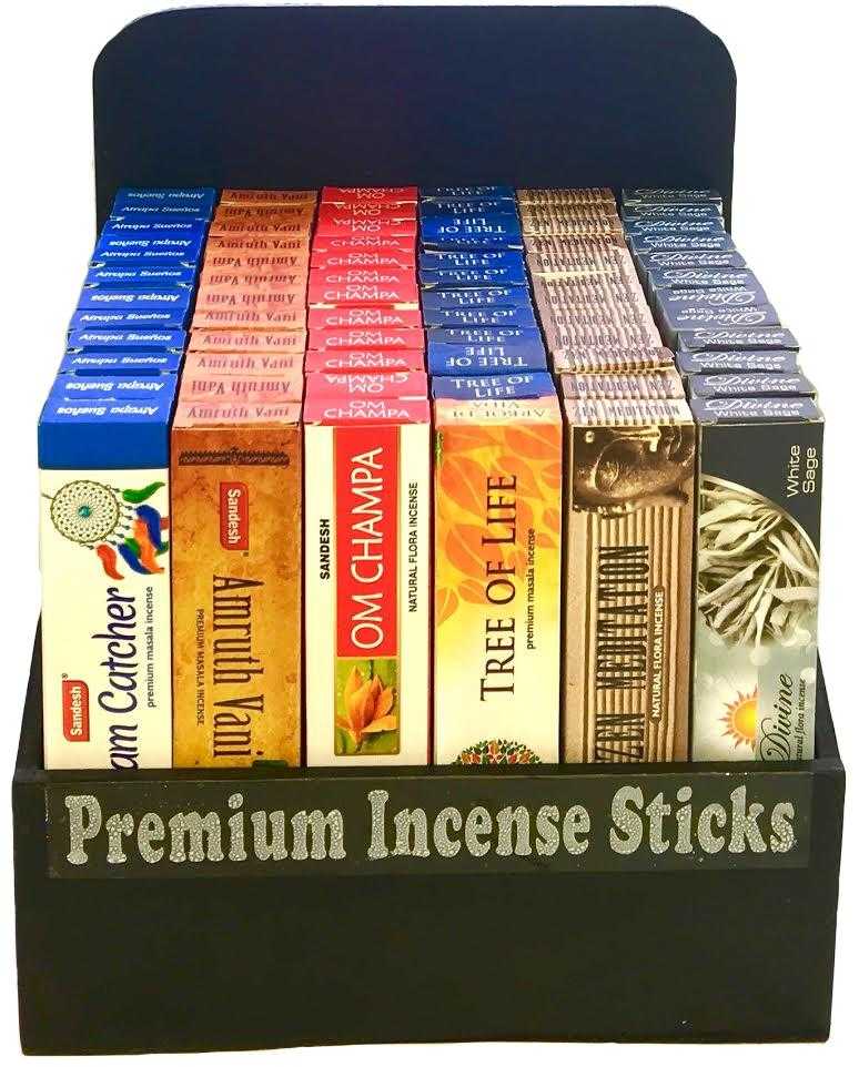 Wooden Display for Incense Sticks . (No incense Included )
