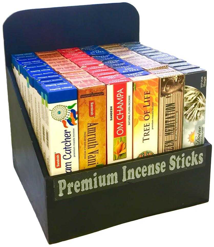 Wooden Display for Incense Sticks . (No incense Included )