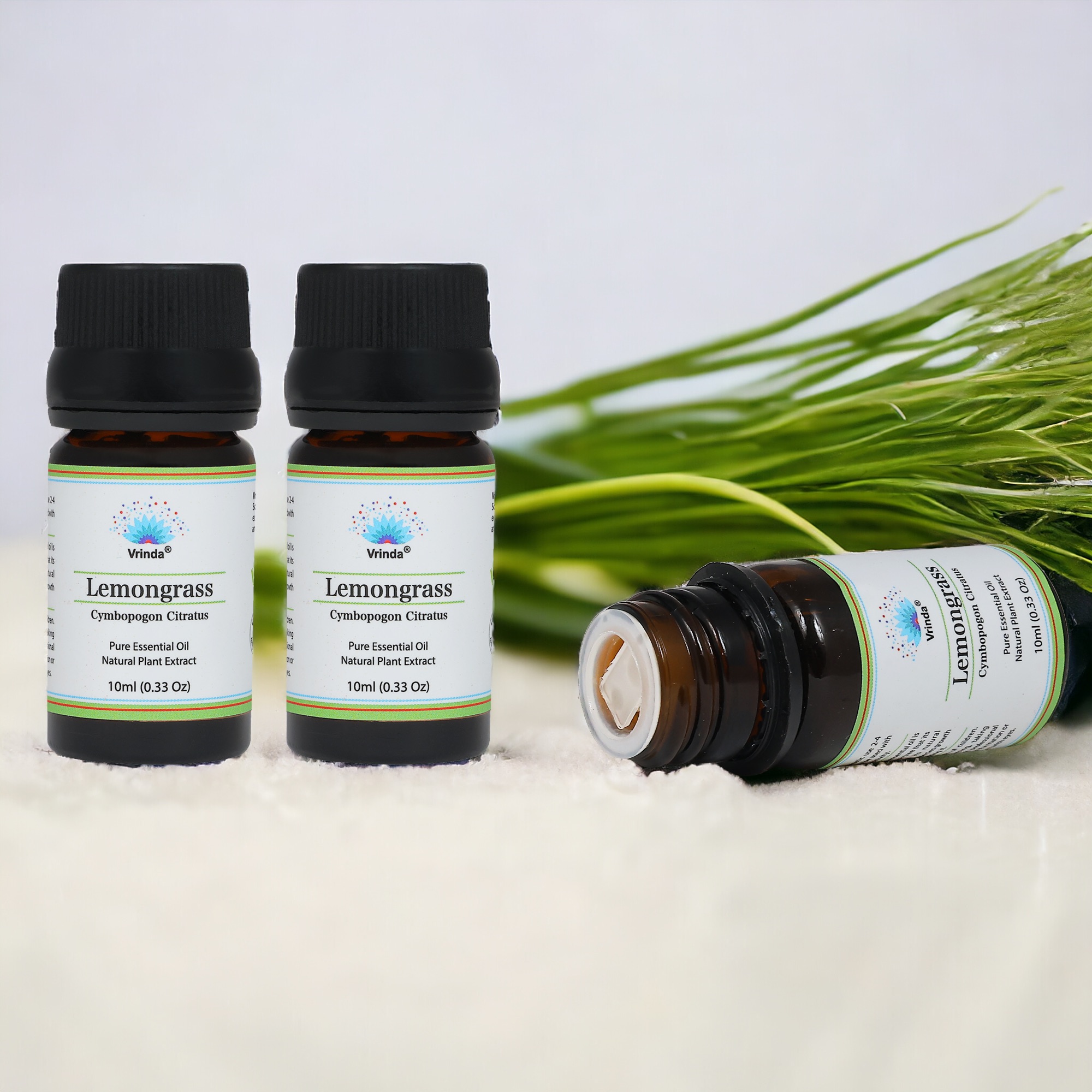 Vrinda Essential Oil Lemongrass 10 ml
