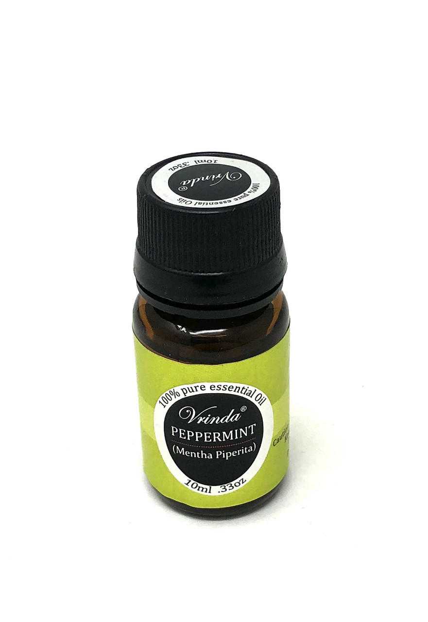 Vrinda Essential Oil Peppermint 10 ml Vrinda® Shop VD Importers Inc.