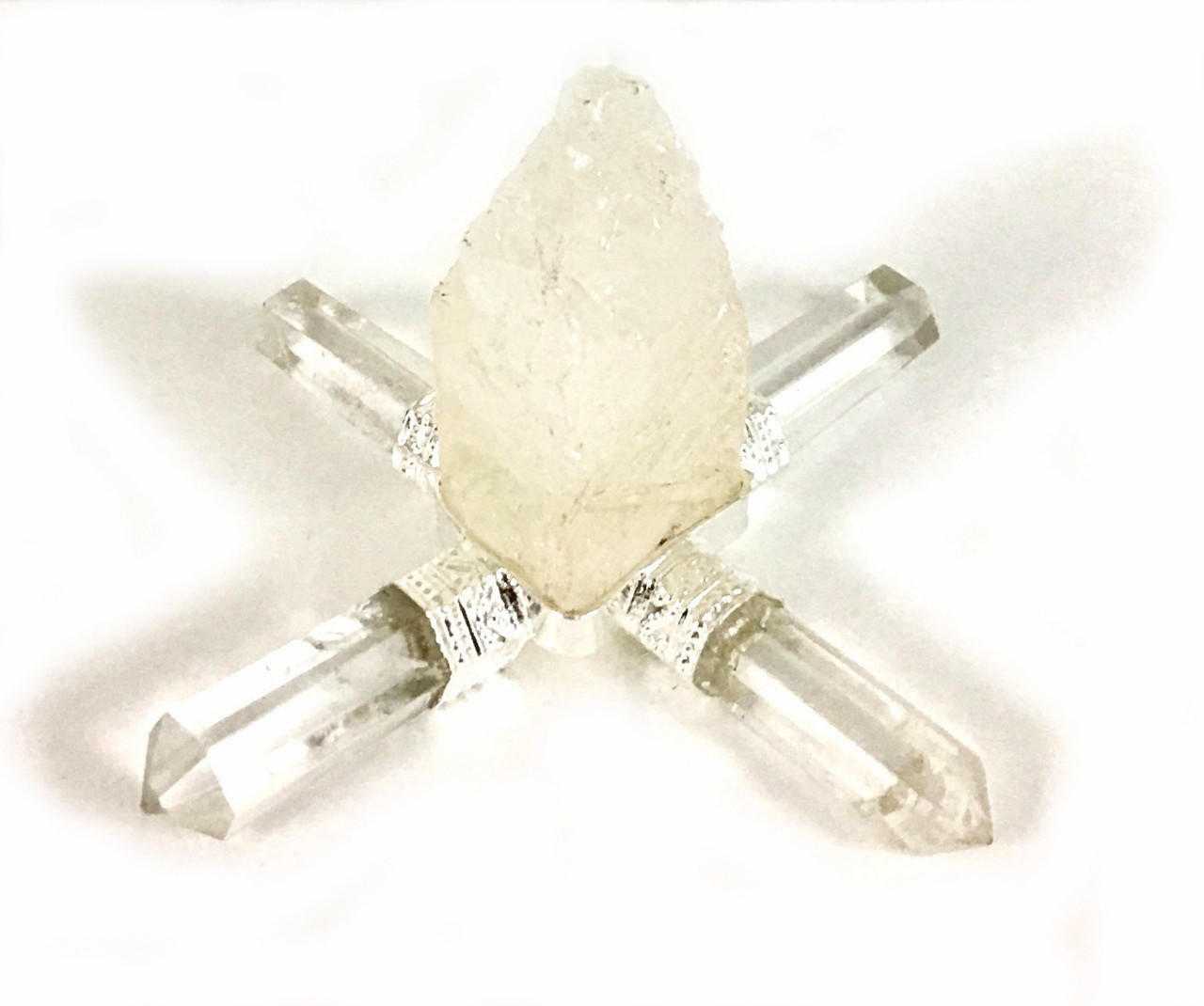 Crystal Raw 4 Point Energy Generator (uncut)