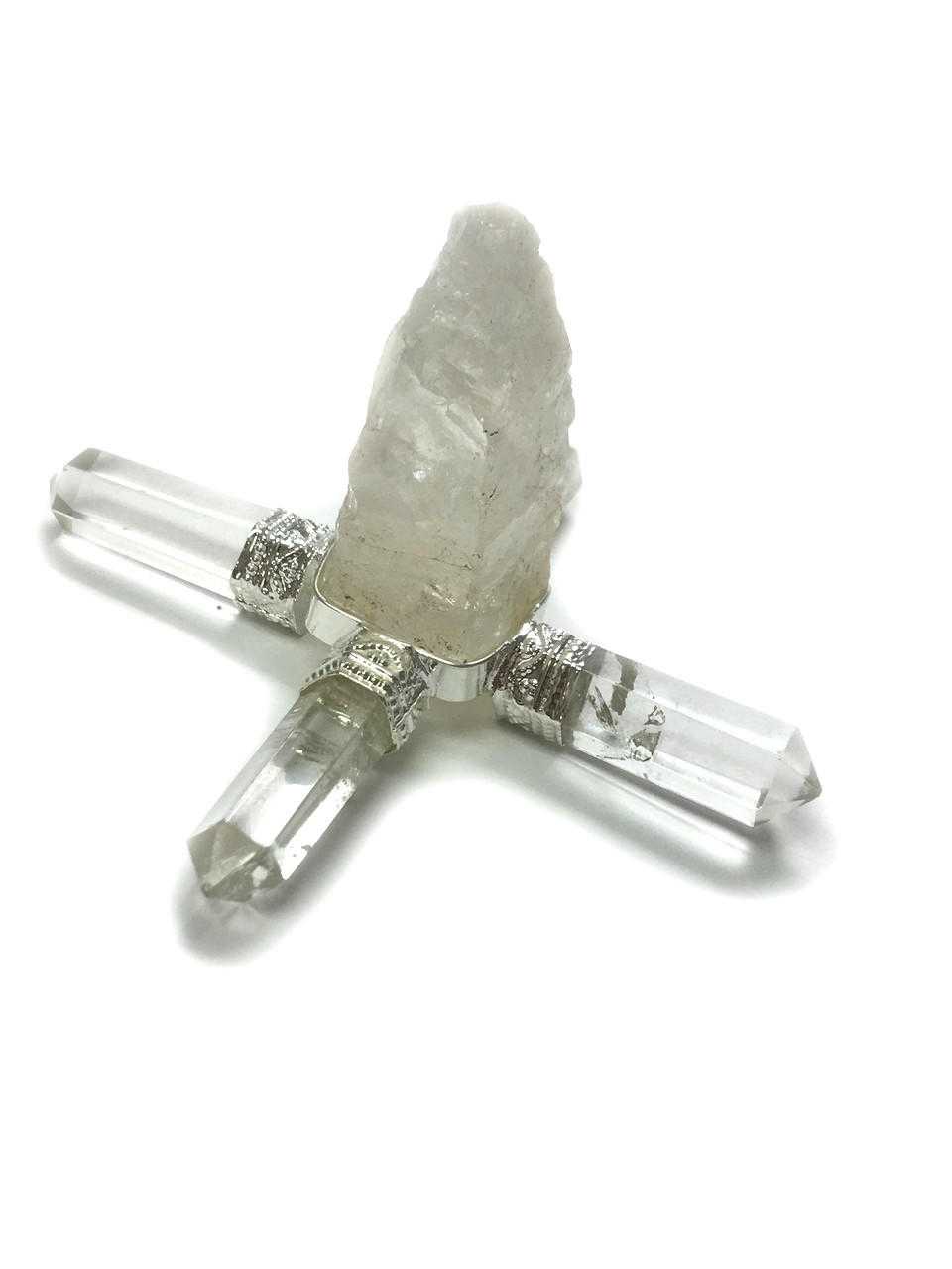 Crystal Raw 4 Point Energy Generator (uncut) Shop VD Importers Inc.