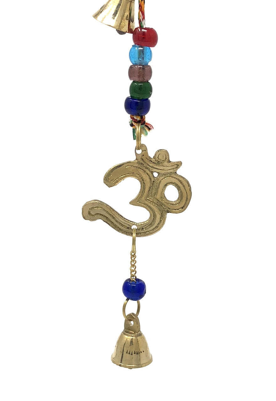 Brass Wind Chime String with Om Bells & Chimes VD Importers Inc.
