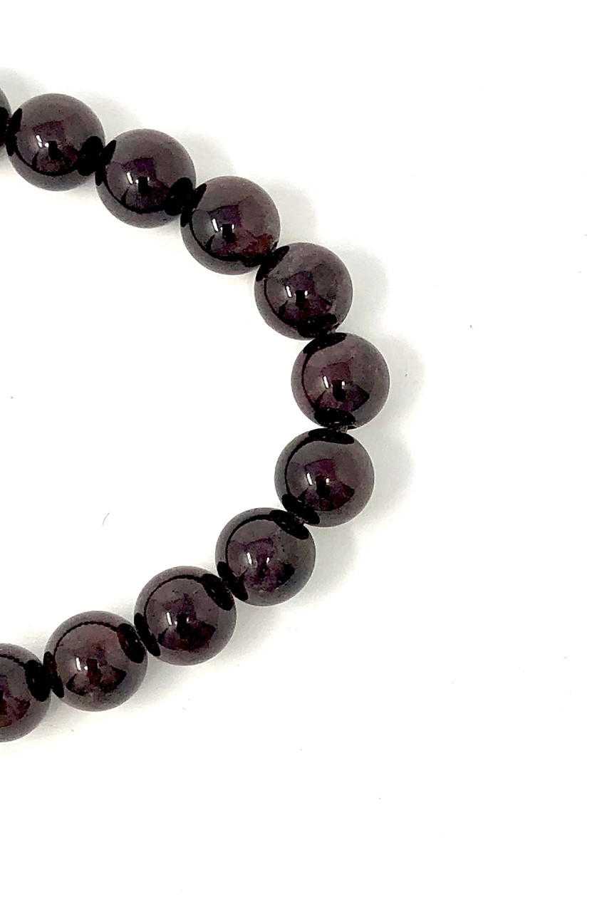 #9 Red Garnet 8mm bracelet