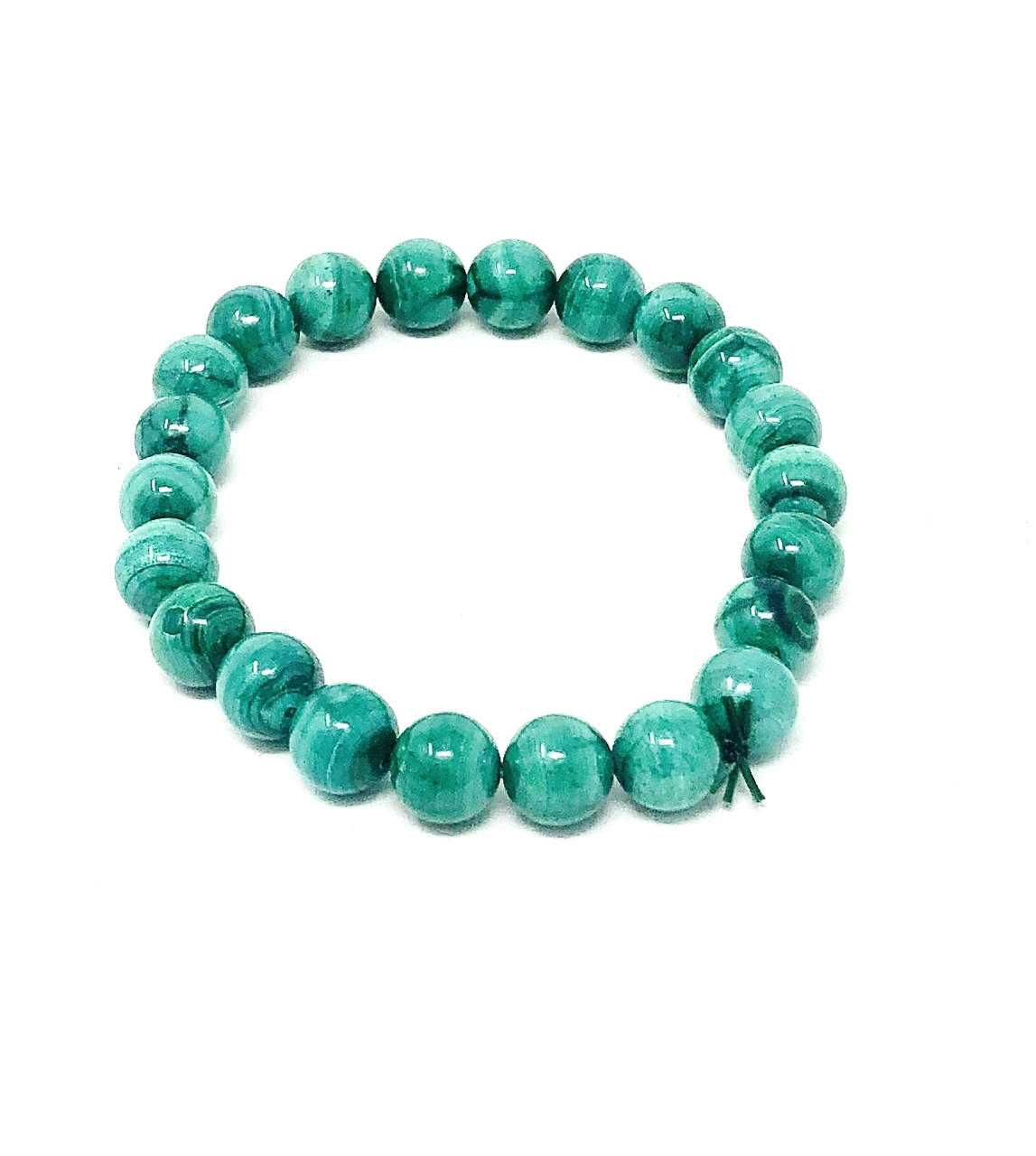 #23 Malachite 8mm bracelet Shop VD Importers Inc.