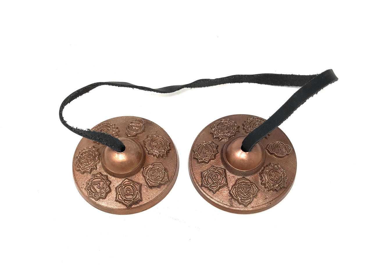 Tibetan Brass Tingsha 7 Chakra Meditation Products VD Importers Inc.
