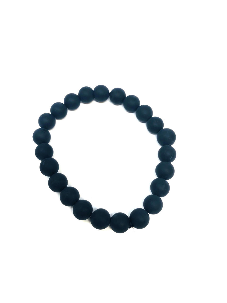 #59 Black Matte Agate Bracelet U75 Gemstones Products VD Importers Inc.