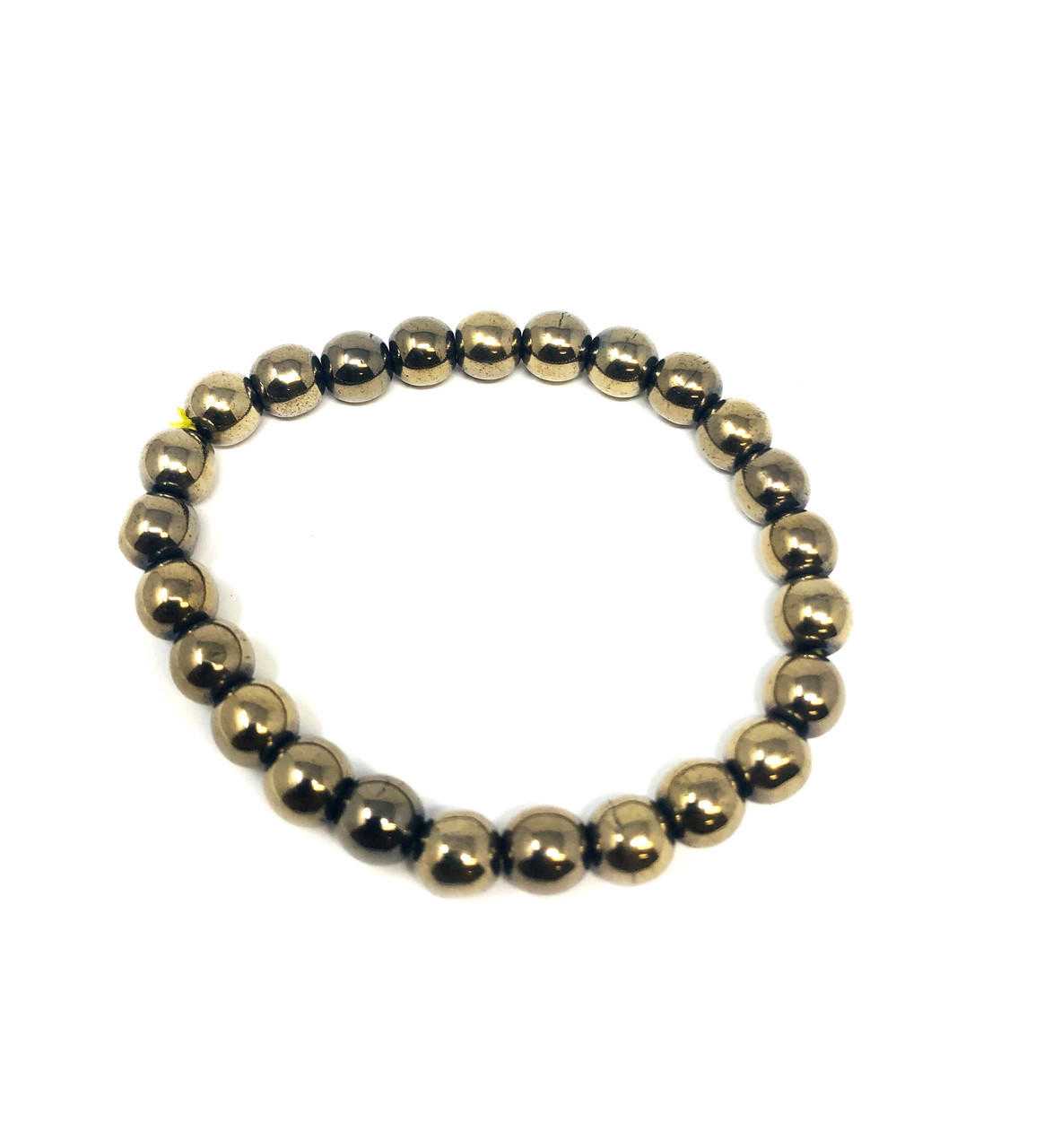 #62 Pyrite bead bracelet