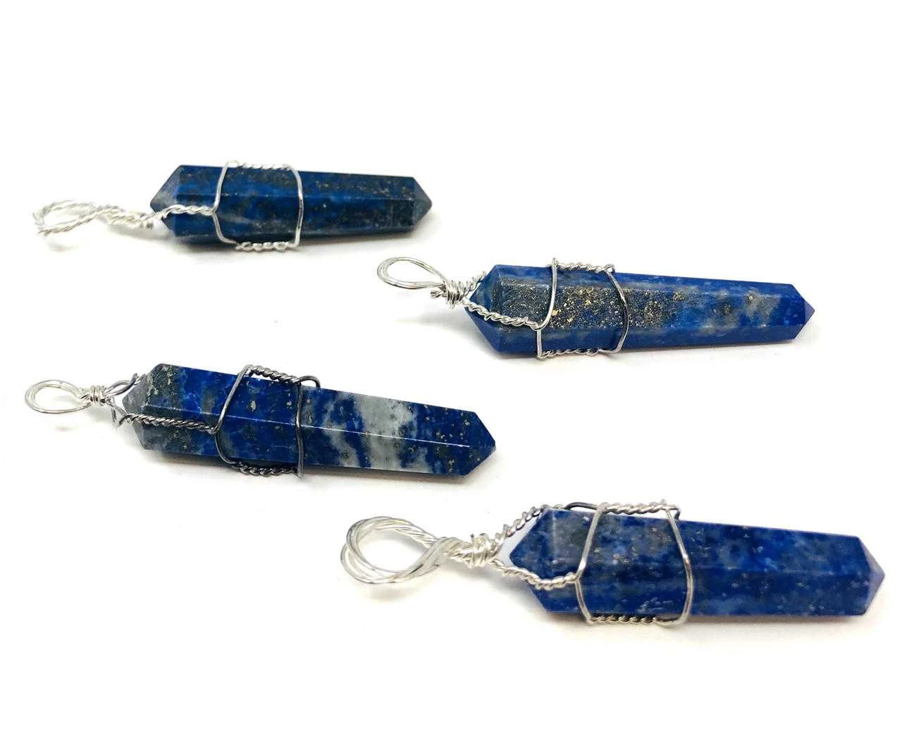 Lapis Lazuli Wire wrapped Pendant