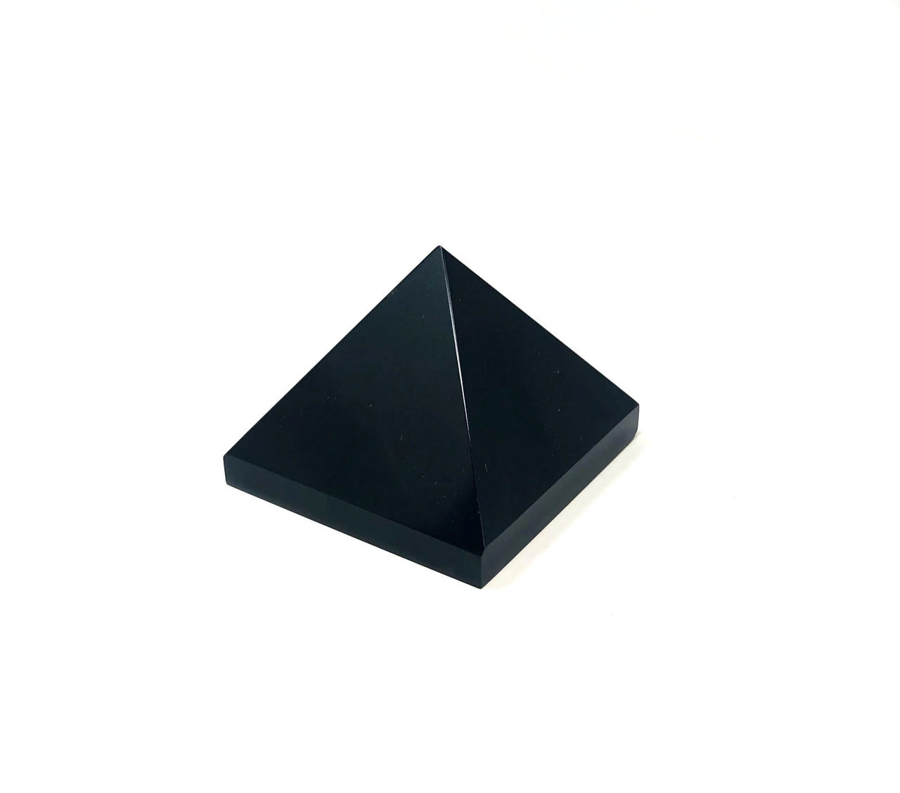 Black Agate Pyramid (3" approx)