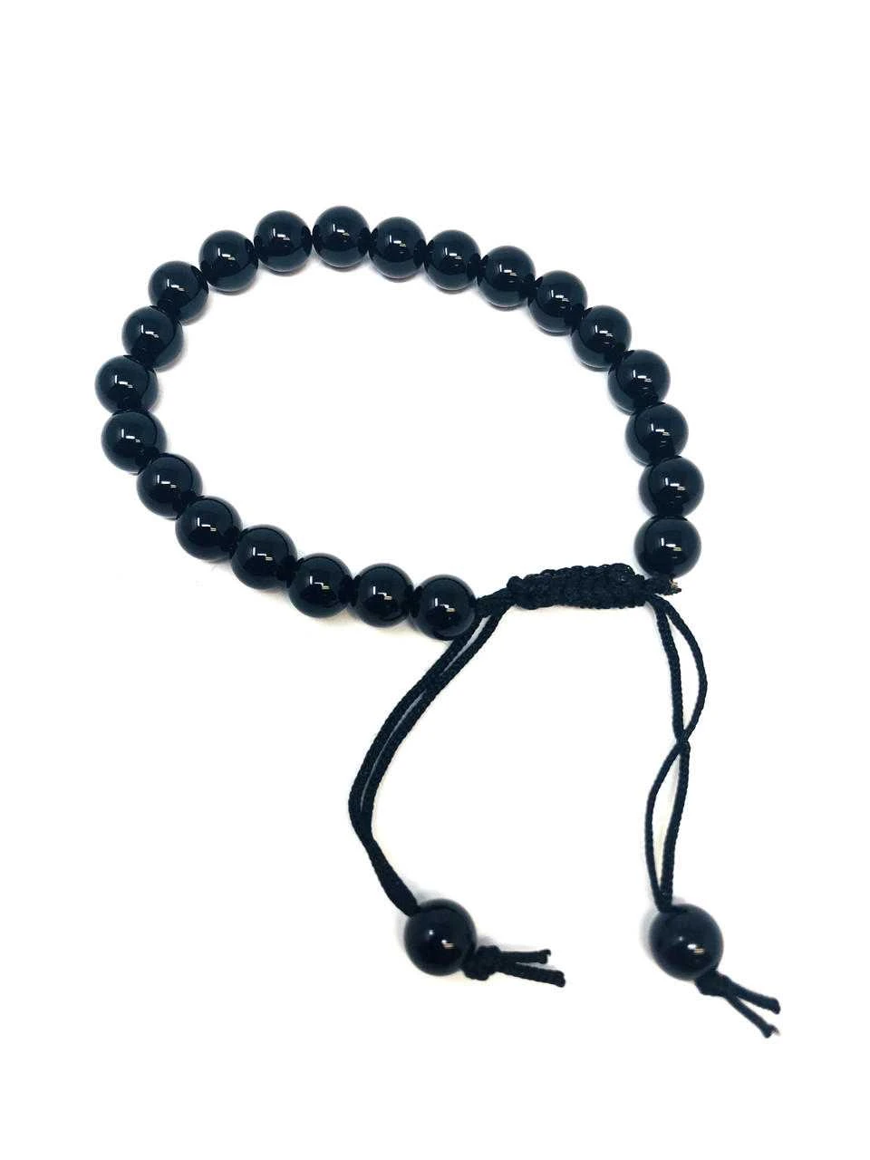 #4 Black Obsidian Thread bracelet