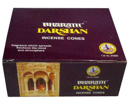 Bharat Darshan Cones (pack of 12) Incense Cones VD Importers Inc.