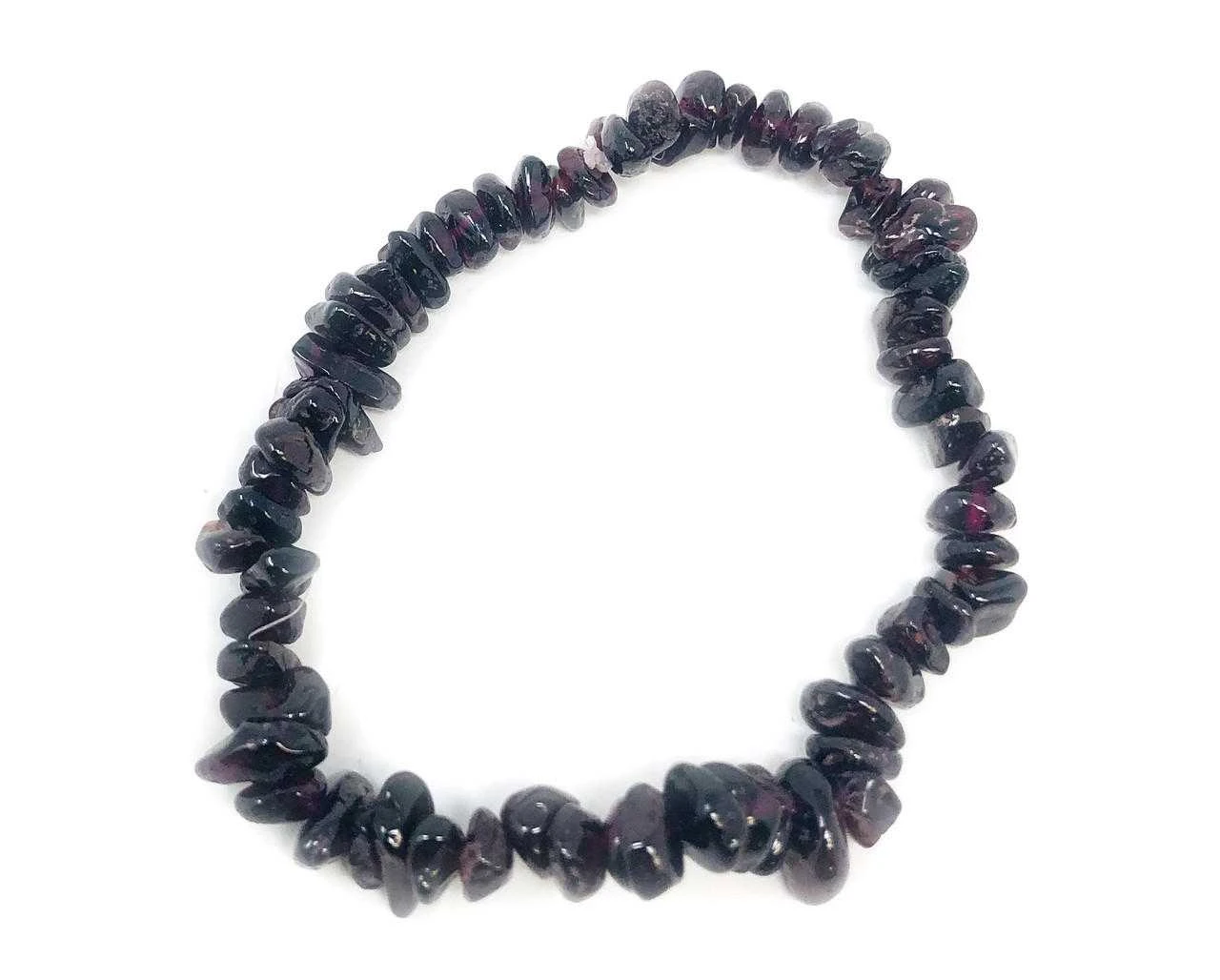 #77 Garnet Chip bracelet