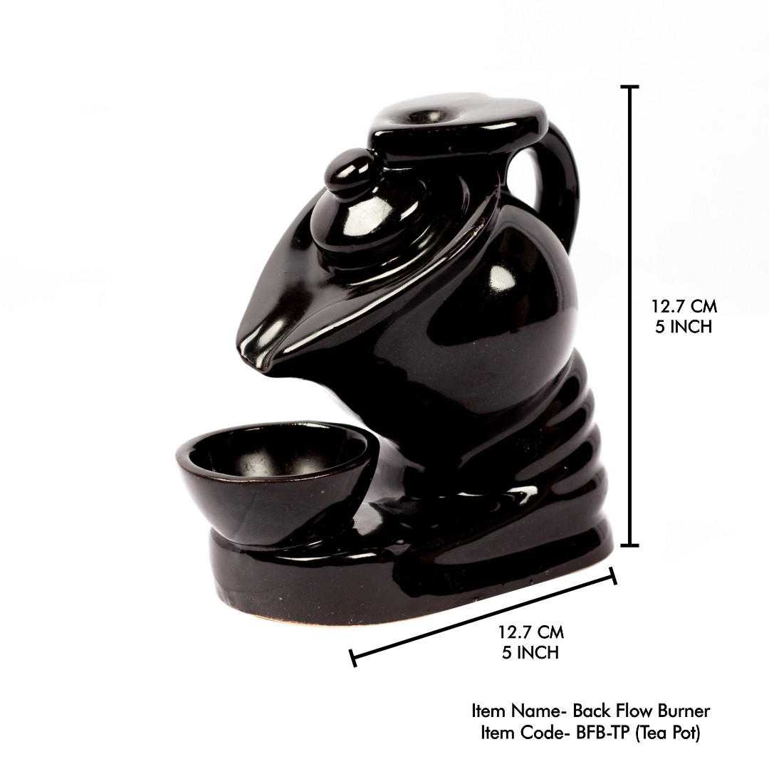 Ceramic Back Flow Cone Burner (Tea Pot) Cone Burners VD Importers Inc.