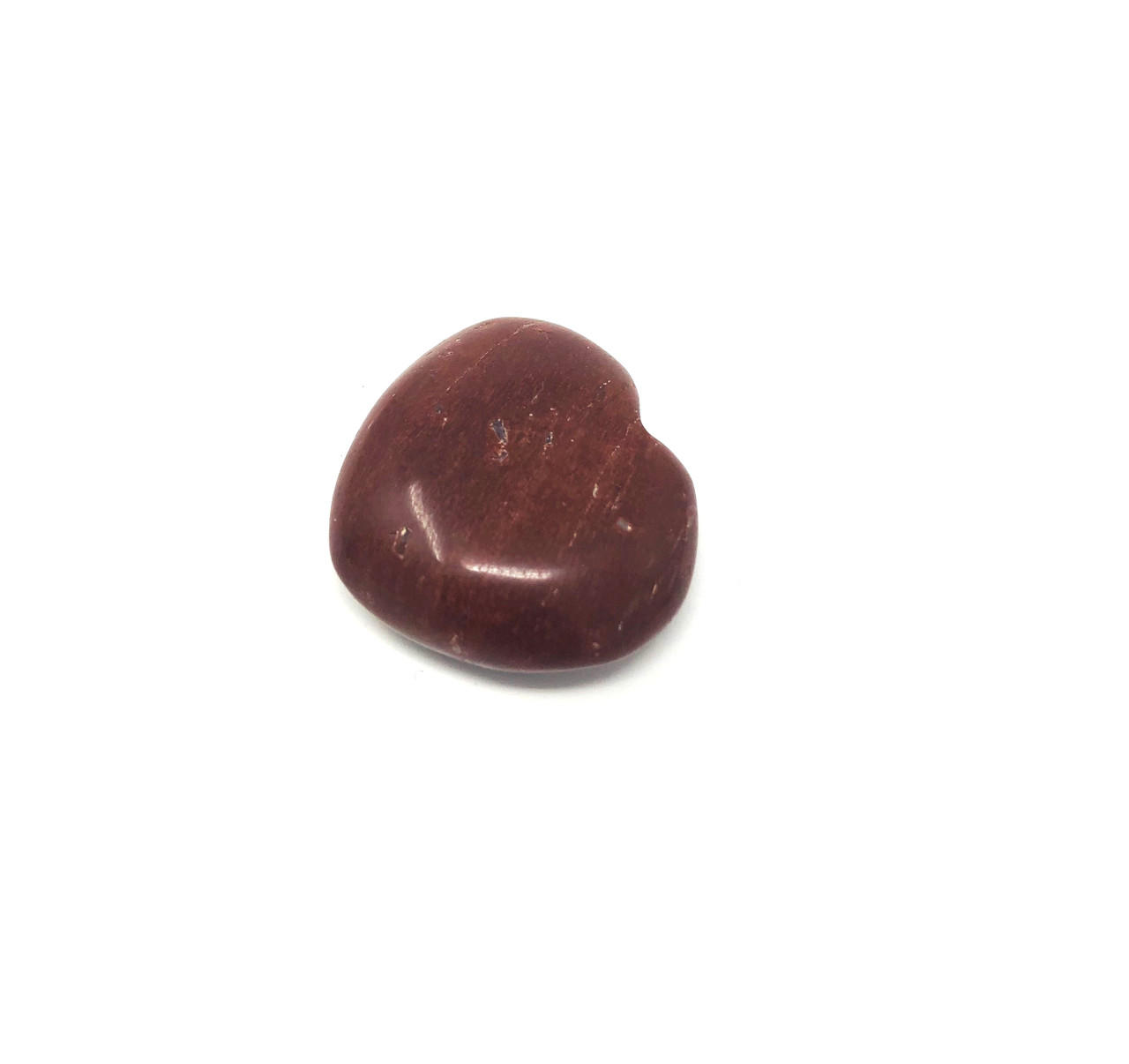 Red Jasper Heart 25-30mm