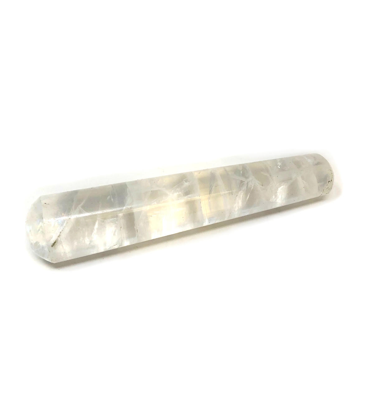 CRYSTAL QUARTZ MASSAGE WAND 3"- 4" approx Gemstones Products VD Importers Inc.