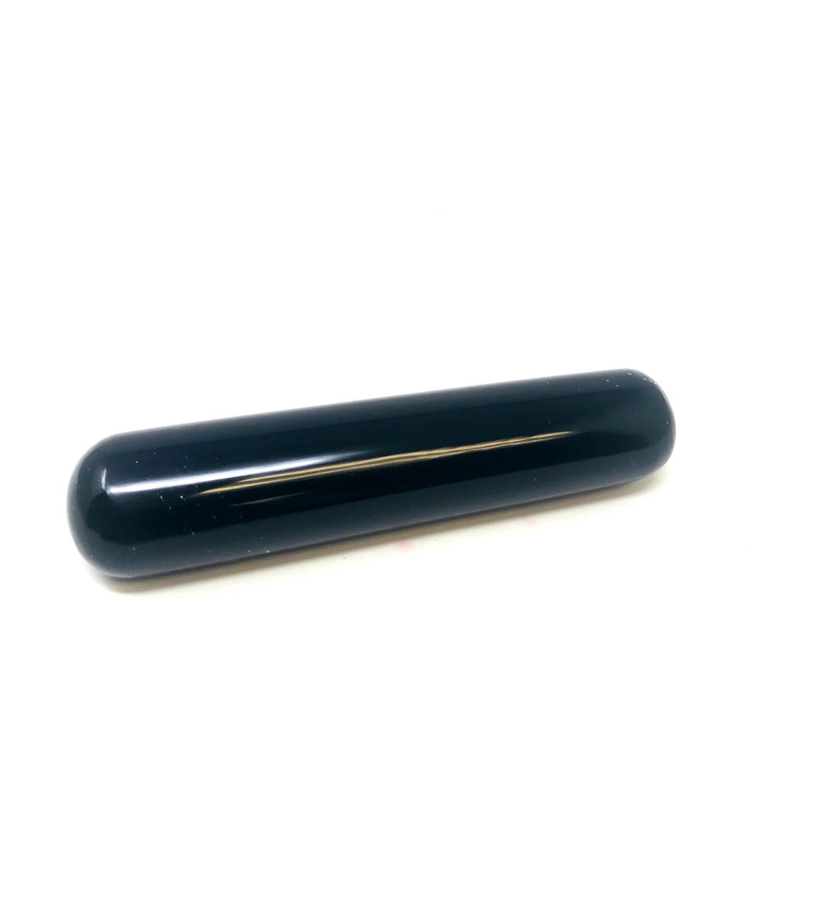 BLACK OBSIDIAN MASSAGE WAND 3"- 4" approx Gemstones Products VD Importers Inc.