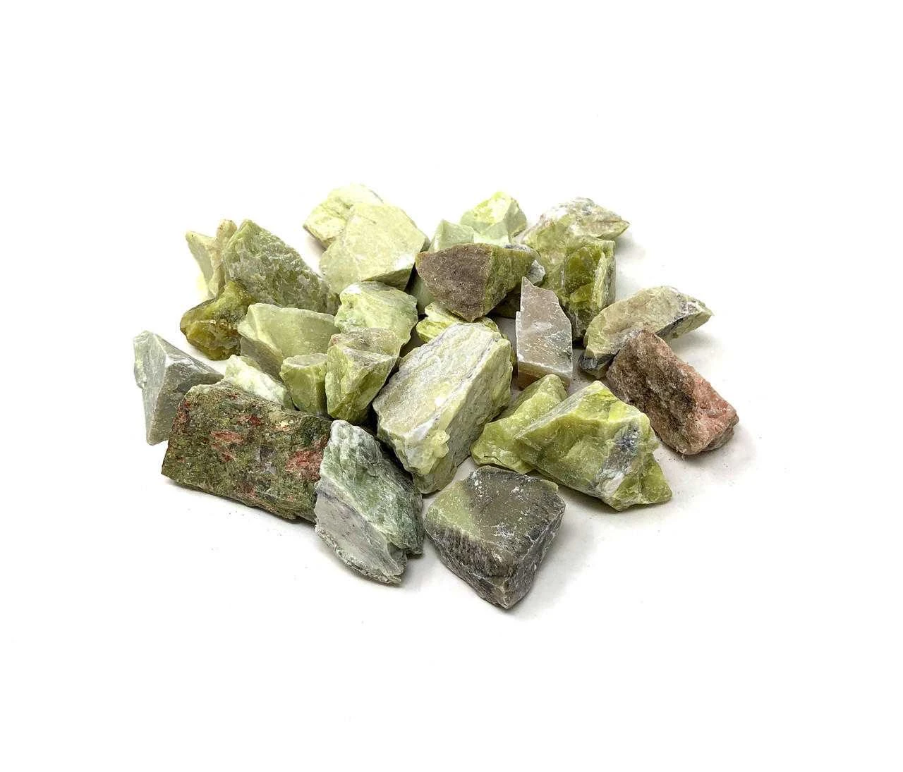 Tumbled Stone Serpentine Rough (3/4"-1.5")